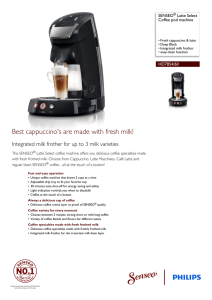HD7854/60 SENSEO® Coffee pod machine