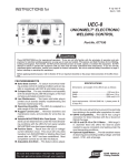 UNIONMELT® ELECTRONIC WELDING CONTROL