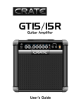 User`s Guide Guitar Amplifier