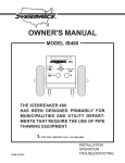 owner`s manual - Systematics, Inc.