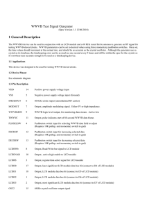 chip, the data sheet