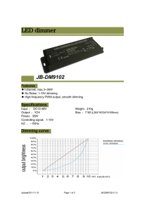 LED dimmer