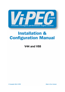 VX Wiring and Installation Manual - Vi