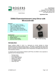 D306A Electroluminescent Lamp Driver with Microcontroller