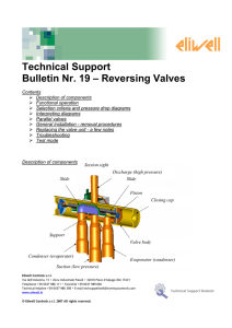 Technical Support Bulletin Nr. 19 – Reversing Valves