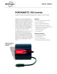 PORTAWATTZ 150 inverter