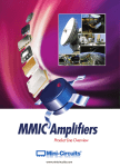 MMIC Amplifiers: Product Line Overview