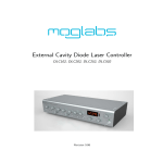 External Cavity Diode Laser Controller