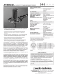 AT4033/CL CARDIOID CONDENSER MICROPHONE