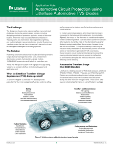 Automotive TVS Diodes Application Note