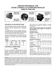 instruction manual for dodge d-series clutch/brakes