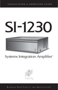 Systems Integration Amplifier®