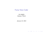 Funny Voice Coder