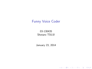 Funny Voice Coder