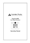 PageNet88M Manual - Australian Monitor