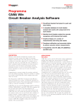 Programma CABA Win Circuit Breaker Analysis Software