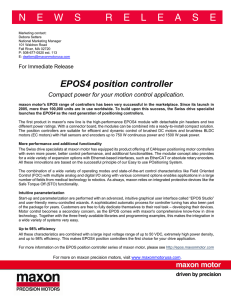 PDF - EPOS4 position controller