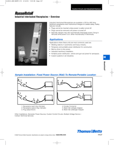 Russellstoll Catalog - Globe Electric Supply