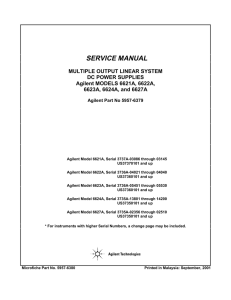 6621A-24A,6627A Service Manual