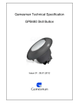 Gamesman Technical Specification GPB480 Skill Button