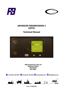 ADVANCED FEEDERVISION 2 (AFV2) Technical