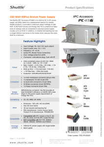 Shuttle XPC Accessory PC45G