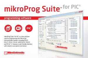 mikroProg Suite Manual