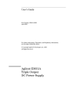 Agilent E3631A doc