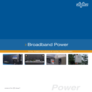 Broadband Catalog 2012