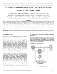 generalized fryze control strategy for shunt and