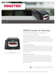 IS380 Encoder for Banking