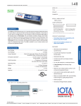 IOTA I-48 Product Specification Sheet