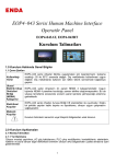 EOP4–043 Serisi Human Machine Interface Operatör Panel