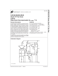 LM148/LM248/LM348 Quad 741 Op AmpsLM149 Wide Band