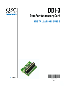 DataPort Accessory Card