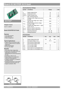 Board 4S SKYPER 32 R Gold