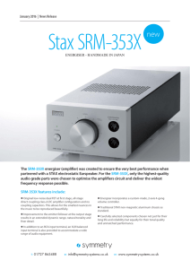 Stax/Stax SRM-353X Info