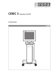 CEREC 3 Acquisition Unit EPD Technical Data - Sirona