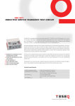 inductive switch transient test circuit