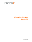 XPress-Pro SW 92000 User Guide