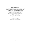 Chapter 16: University of Illinois at Urbana
