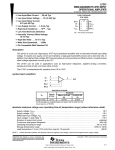 LF351 WIDE-BANDWIDTH JFET-INPUT OPERATIONAL AMPLIFIER