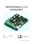 MEGATRONICS v2.0 DATASHEET