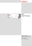 SIB 100-TS Series - SIBO Electronic Vertriebs GmbH