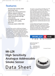 MI-LZR High Sensitivity Analogue Addressable Smoke