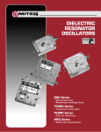 dielectric resonator oscillators