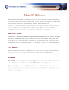 Teflon® NXT 75 Overview