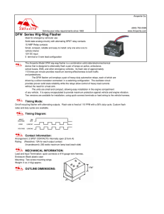 DFW Series Wig-Wag Flasher