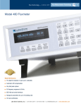 Model 480 Fluxmeter - Lake Shore Cryotronics, Inc.