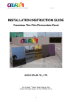 installation instruction guide